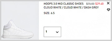 Adidas Womens Hoops Mid Classic Shoes Screenshot