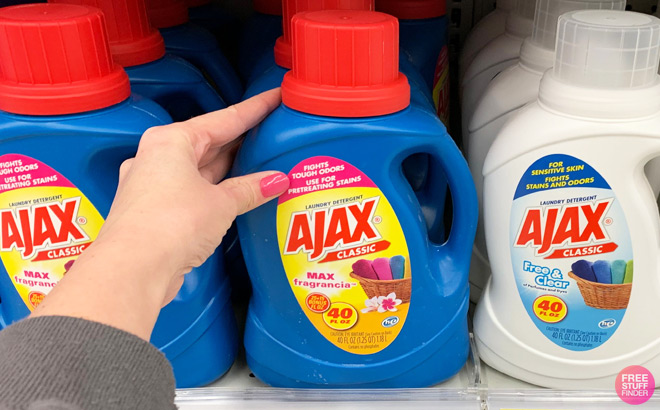 Ajax 25 Loads Laundry Detergent