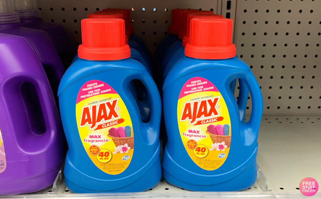 Ajax Liquid Max Fragrance Laundry Detergent Original