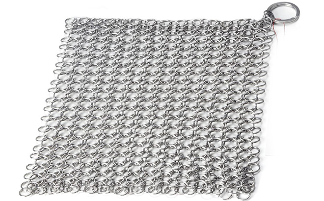 Amagabeli Stainless Steel Chainmail Scrubber Amagabeli Stainless Steel Chainmail Scrubber