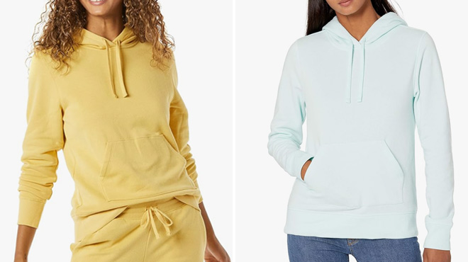 Amazon Essentials Womens Fleece Pullover Hoodie