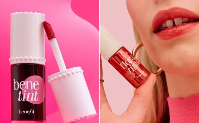 Benefit Cosmetics Benetint and Floratint Lip and Cheek Tint Set