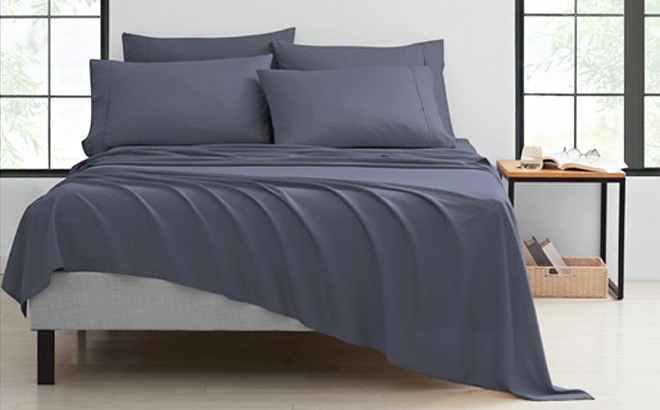 Bibb Home 6 Piece Bamboo Deep Pocket Sheet Set