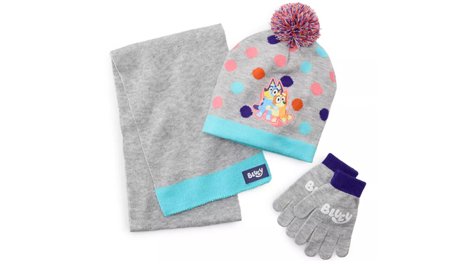 Bluey Girls 3 pc Cold Weather Set