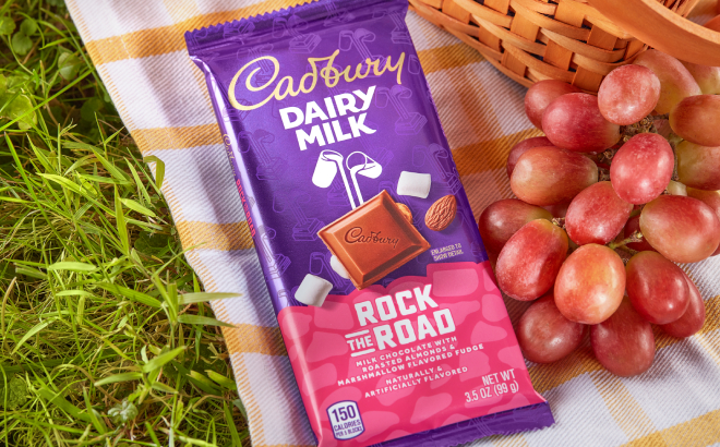 Cadbury Milk Rock the Road Chocolate Candy Bar