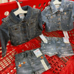 Cat and Jack Toddler Girls Denim Jacket and Shorts in cart