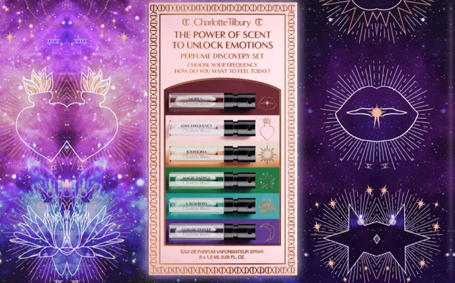 Charlotte Tilbury 6 Piece Fragrance Collection of Emotions Discovery Set