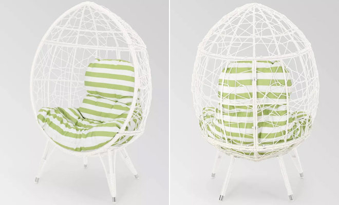 Christopher Knight Home Gianni Wicker Teardrop Chair