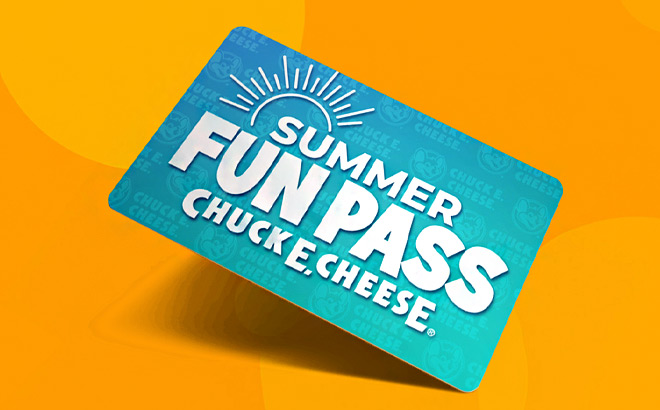 Chuck E Cheese 2 Month Summer Fun Pass