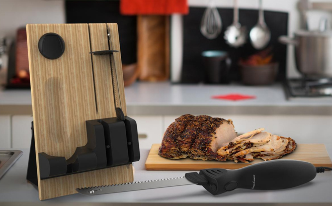 Classic Cuisine Electric Carving Knife Set