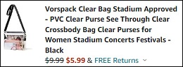 Clear Bag Checkout Clear Bag Checkout