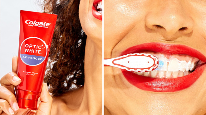 Colgate Optic White Toothpaste Travel Size Colgate Optic White Toothpaste Travel Size