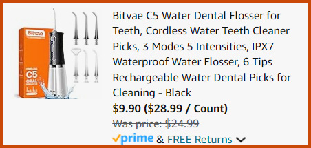 Cordless Water Flosser Summary Cordless Water Flosser Summary