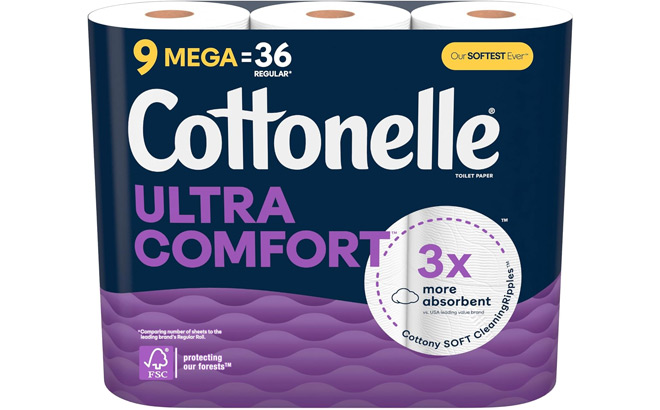 Cottonelle Ultra Comfort Toilet Paper 1