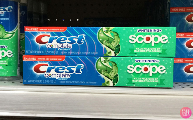 Crest Toothpaste at Walmart
