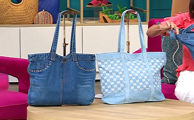 DG2 by Diane Gilman Anniversary Denim Tote Bag