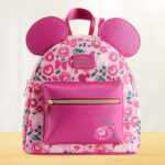 Disney Minnie Mouse Pink Floral Print Mini Backpack