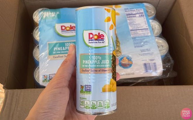 Dole Pineapple Juice 24 Pack 1