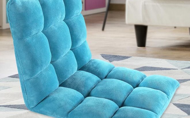 Ebern Designs Adjustable Reclining Floor Game Chair 1