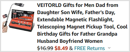 Extendable Magnetic Flashlight Checkout Extendable Magnetic Flashlight Checkout