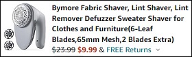 Fabric Shaver Checkout Fabric Shaver Checkout