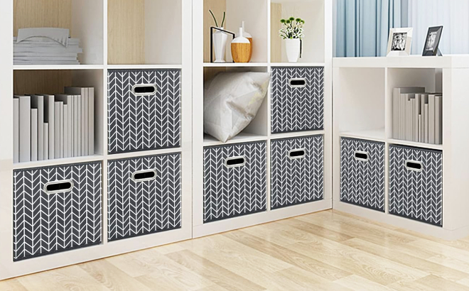 Fabric Storage Bin Cubes Fabric Storage Bin Cubes