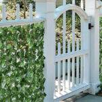 Faux Ivy Privacy Fence