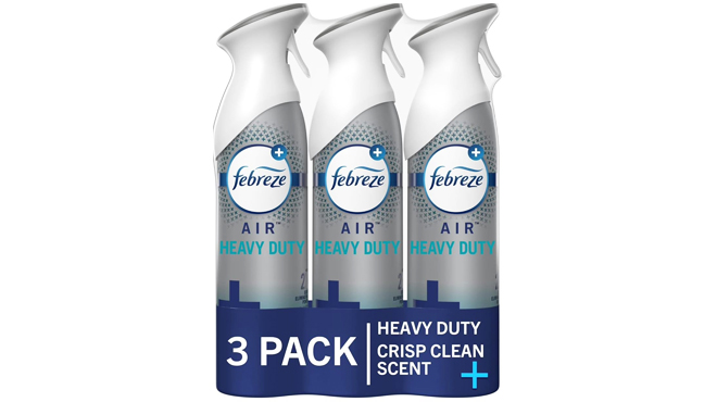 Febreze Air Freshener Spray Heavy Duty 3 Pack Febreze Air Freshener Spray Heavy Duty 3 Pack