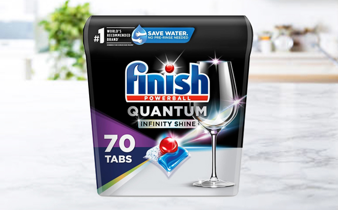 Finish Quantum Dishwashing Tablets 70 Count