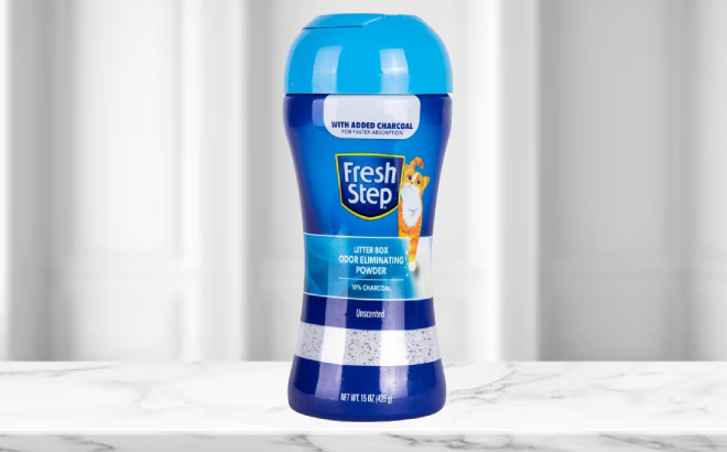 Fresh Step Litter Box Odor Eliminating Powder