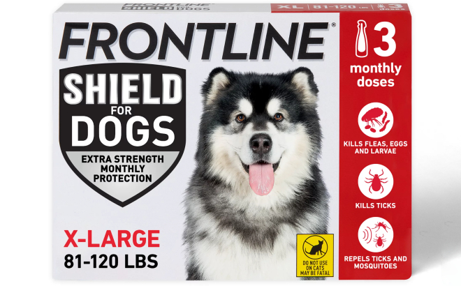 Frontline Shield for Dogs Flea Tick Treatment Frontline Shield for Dogs Flea Tick Treatment