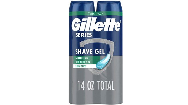 Gillette Series 3X Action Shave Gel 2 pk