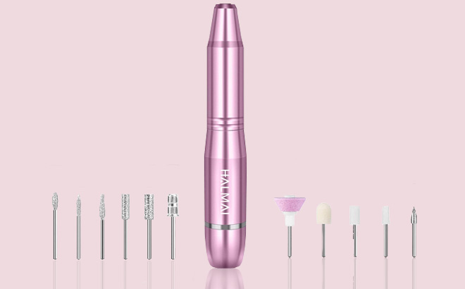 HALMAI Electric Nail Drill Machine Kit