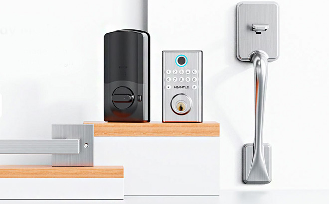 HEANTLE WiFi Smart Door Lock Set