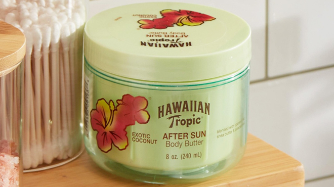 Hawaiian Tropic After Sun Body Butter 8 Ounce Jar