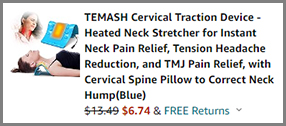 Heated Neck Stretcher at Amazon Heated Neck Stretcher at Amazon