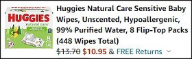 Huggies Baby Wipes Checkout 1