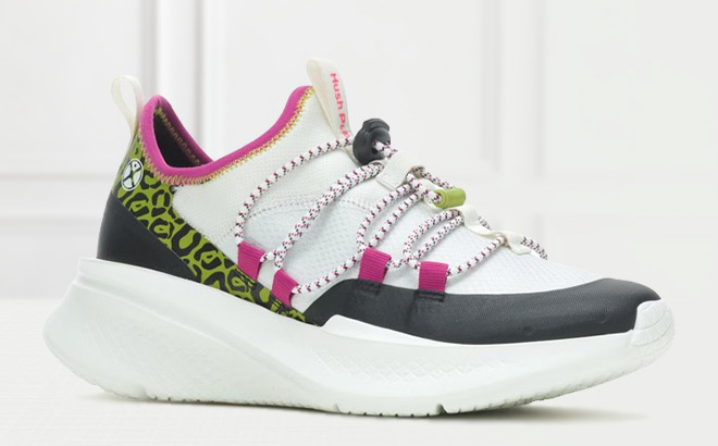 Hush Puppies Spark Bungee Sneaker on the Table Hush Puppies Spark Bungee Sneaker on the Table