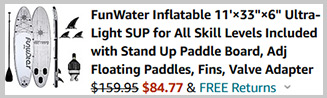 Inflatable Stand Up Paddle Board Screenshot Inflatable Stand Up Paddle Board Screenshot