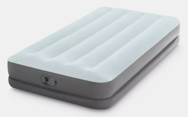 Intex Mid Rise 1222 Air Mattress with Internal USB Pump Twin Size Intex Mid Rise 1222 Air Mattress with Internal USB Pump Twin Size