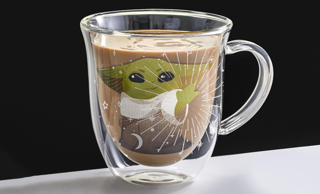 JoyJolt 2 pack Star Wars Mystic Double Wall Glass Mug JoyJolt 2 pack Star Wars Mystic Double Wall Glass Mug