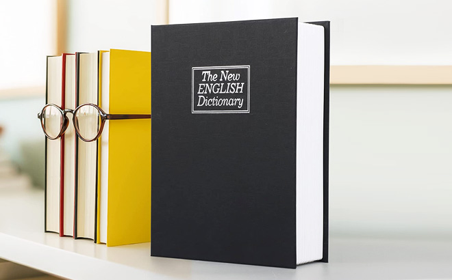 KYODOLED Diversion Book Safe with Combination Lock