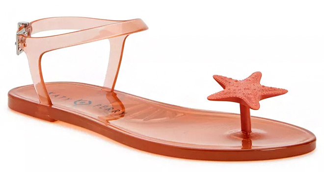 Katy Perry Womens Iconic Geli Toe Post Flat Sandals