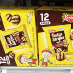 Keebler On The Go Fudge Stripes Cookies 12 Pack on Shelf