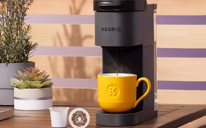 Keurig K Mini Go Coffee Maker on the Table