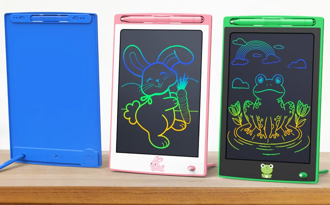 Kids LCD Writing Tablet 3 Pack