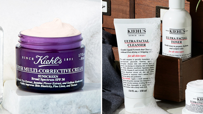 Kiehls Skincare Items