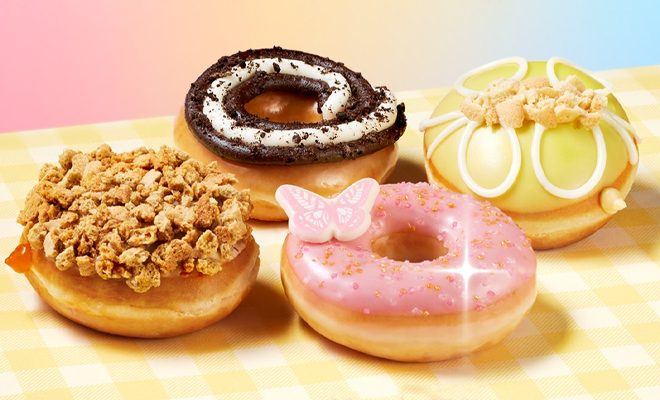 Krispy Kreme Dolly Parton Southern Sweets Collection Doughnuts