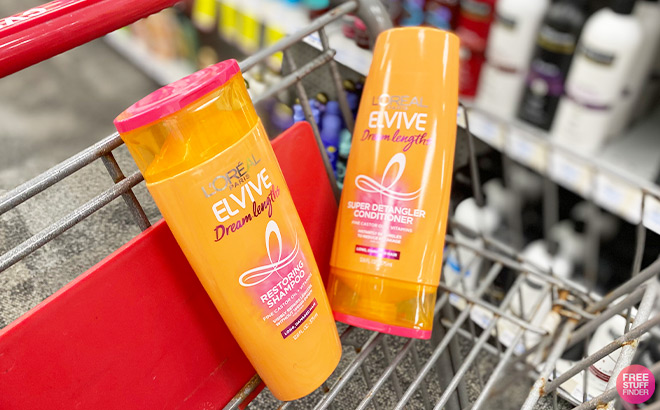 LOreal Shampoo and Conditioner at Checkout