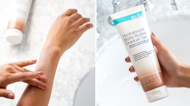 M 61 Hydraboost Gradual Tan Body Butter